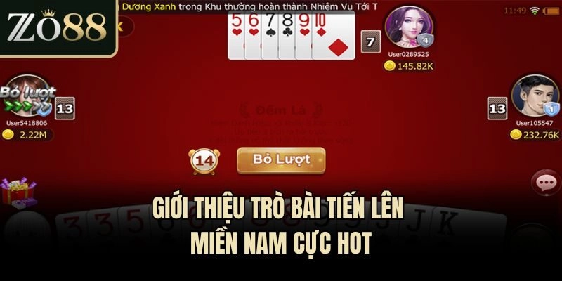 Giới thiệu trò bài Tiến Lên Miền Nam cực hot